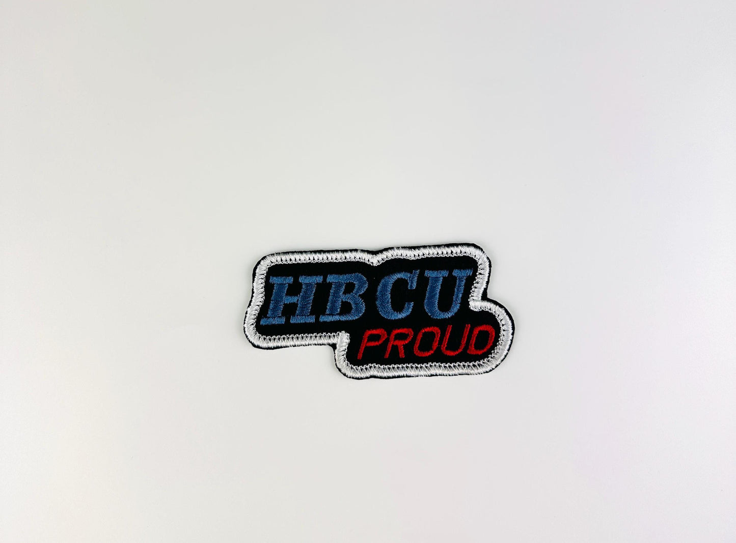 HBCU Handmade Embroidery Sew on patch with Iron On backing, Historically Black College or University Patches 6.52