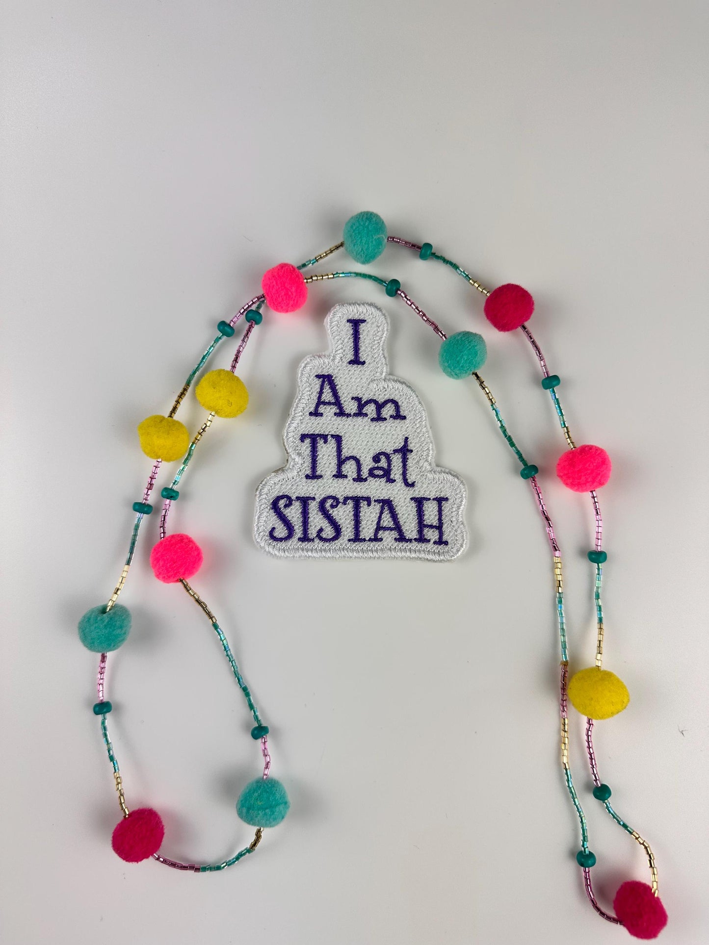 Sistah's Black Women Embroidery Patch. Sew on with Iron Adhesive for placement. Besties, Friends Sisters, 7.00