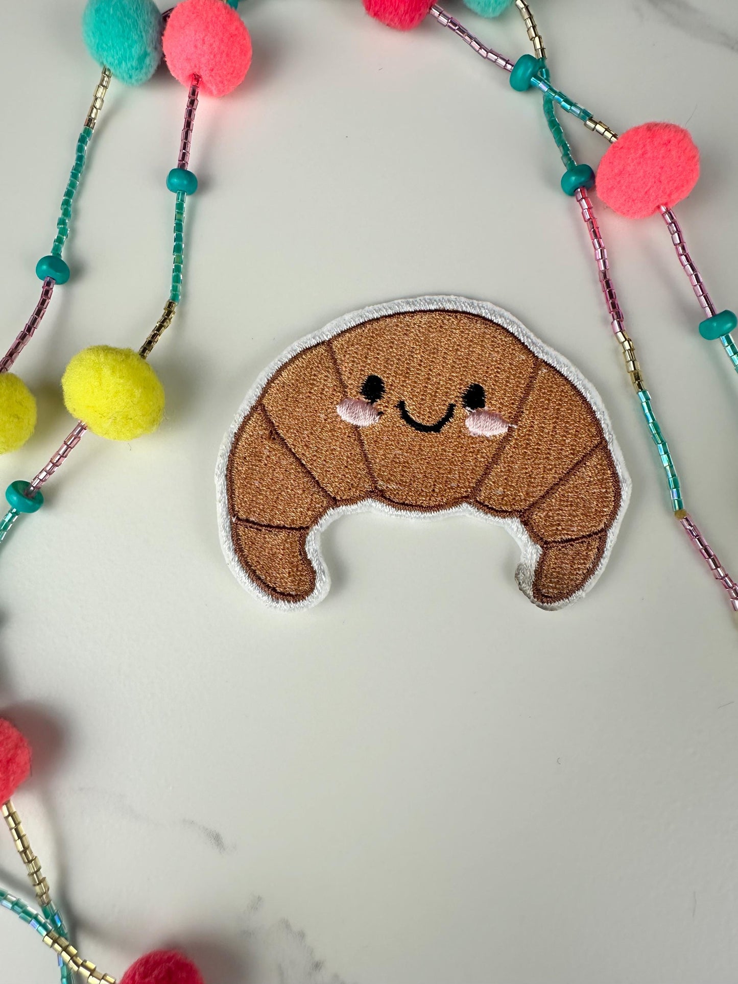 Breakfast Embroidery Patch Bundle, Kawaii Donut, Egg, Coffee, Pancakes, Croissant