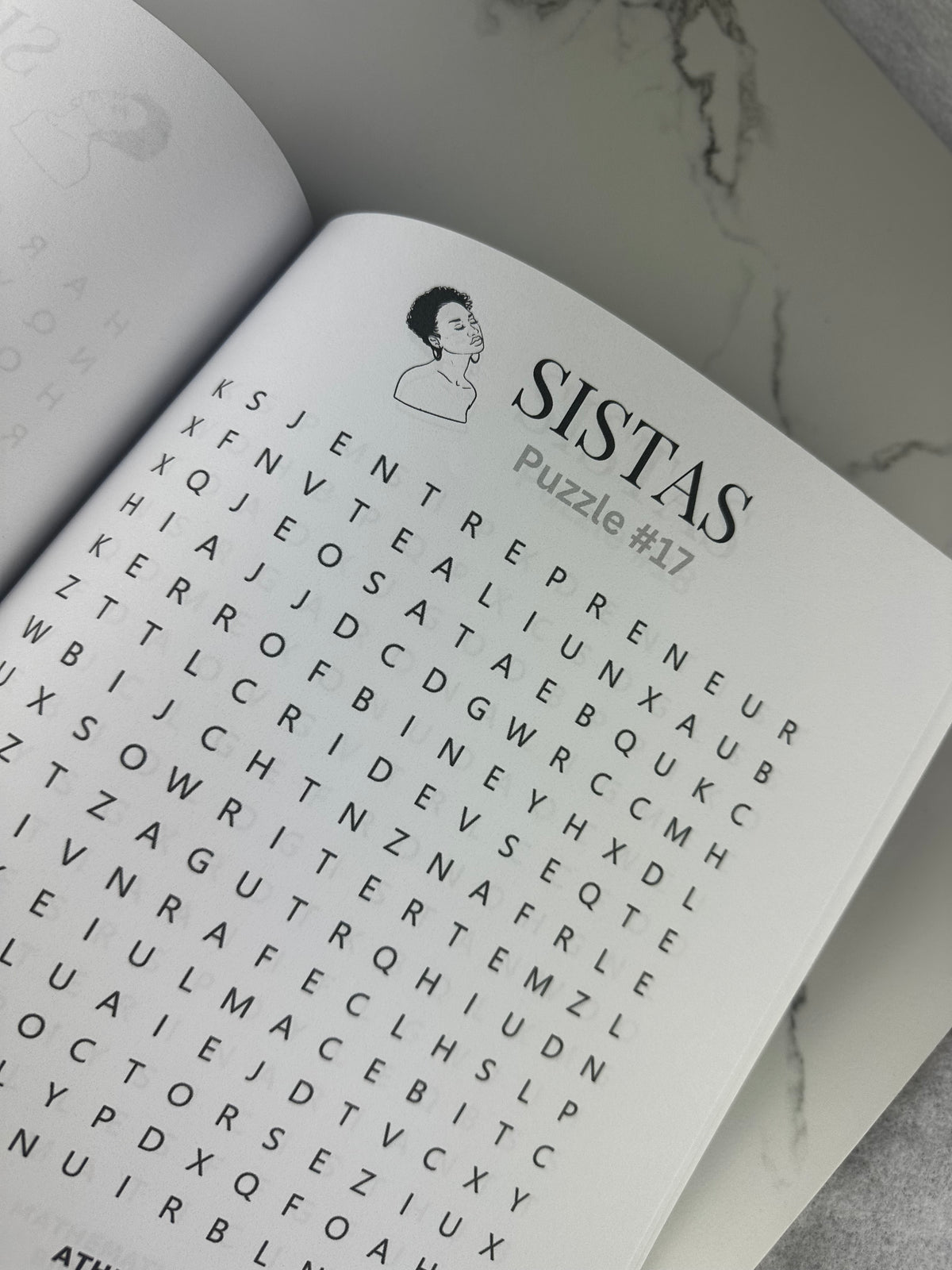 SISTAS Large Print Word Search Puzzle Book | 55 Pages | 8.5 x 11 Paperback