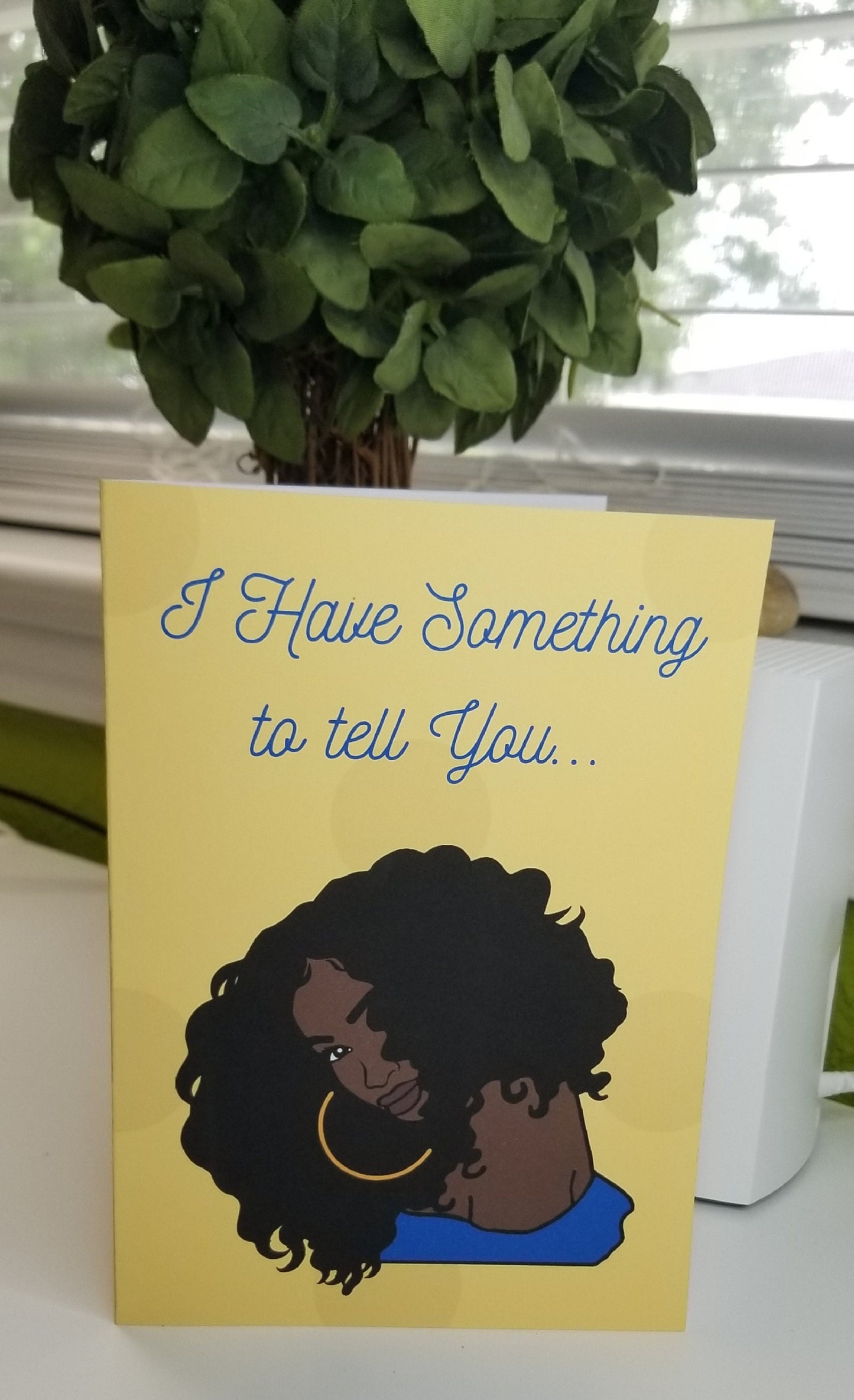 African American Greeting Card, Black Greeting Card for Birthday, Woman Birthday Card, Black Woman Cards, Handmade Cards   5.00