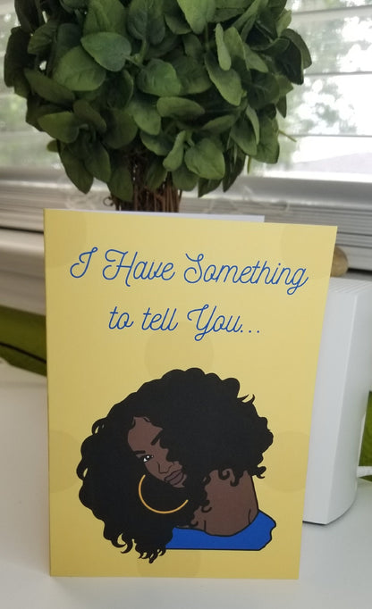 African American Greeting Card, Black Greeting Card for Birthday, Woman Birthday Card, Black Woman Cards, Handmade Cards   5.00