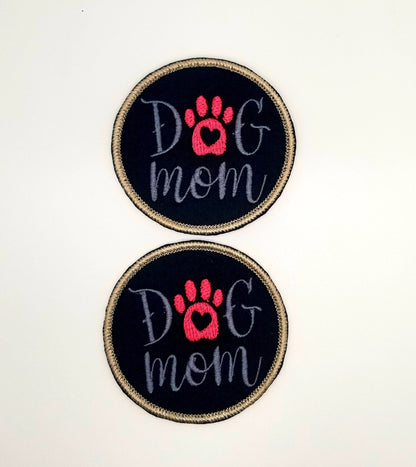 Dog Mom Embroidery Sew On Patch, Dog Lover Patch 6.99