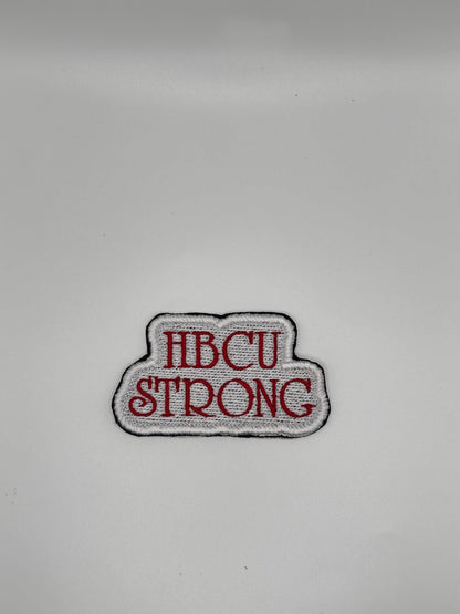 HBCU Handmade Embroidery Sew on patch with Iron On backing,  Historically Black College or University Patches 6.52