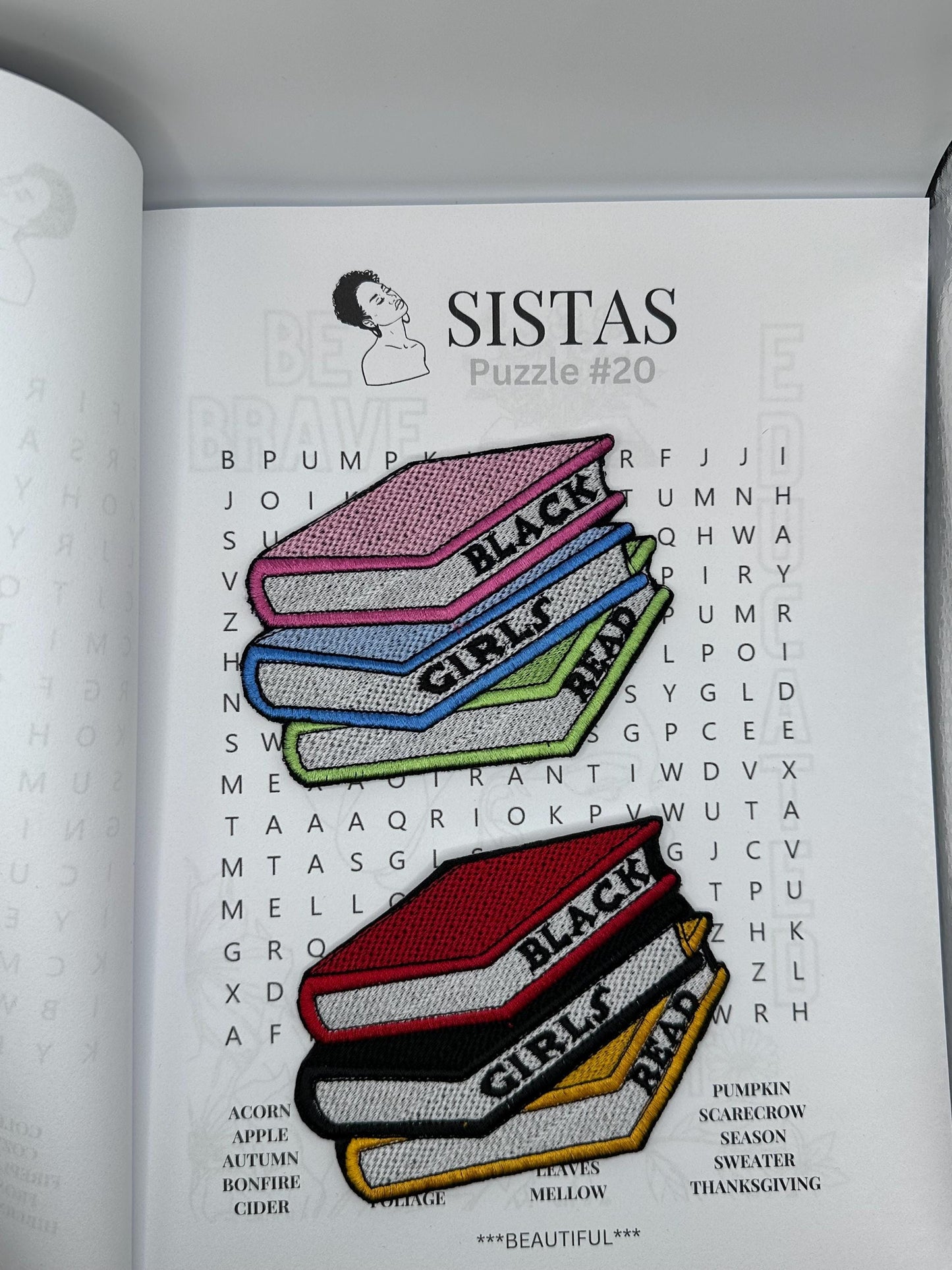 SISTAS Word Search Book LARGE PRINT for Adults and Teens. Free "Bonus Puzzles" and Coloring Book Pages. 9.99