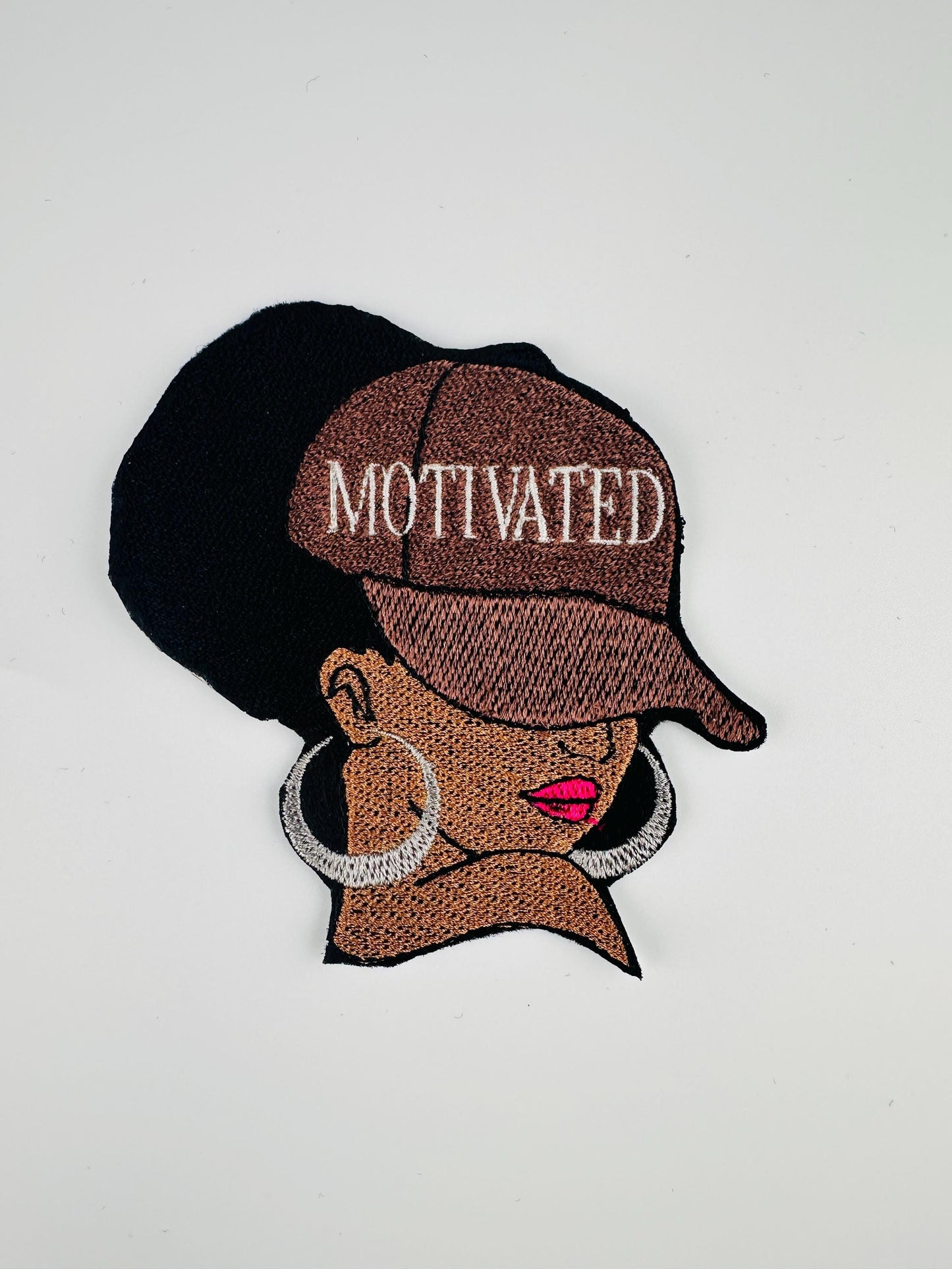 Afro Woman POSITIVE AFFIRMATION Embroidery Patches. Handmade Sew On Embroidery, Motivated, Melanin, Saved. Price is for 1 Patch. 9.97 Each