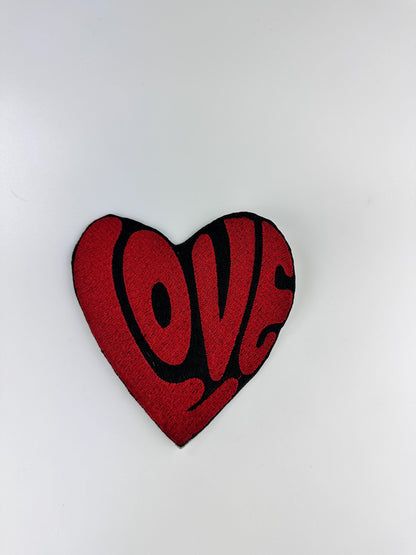Queen Patch Bundle: Embroidered Fist, Money Hand, Love Heart - Set of 5
