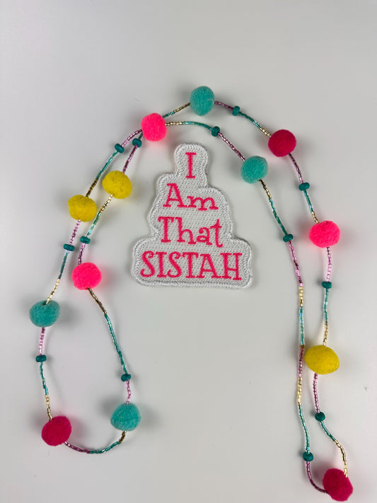Sistah's Black Women Embroidery Patch. Sew on with Iron Adhesive for placement. Besties, Friends Sisters, 7.00