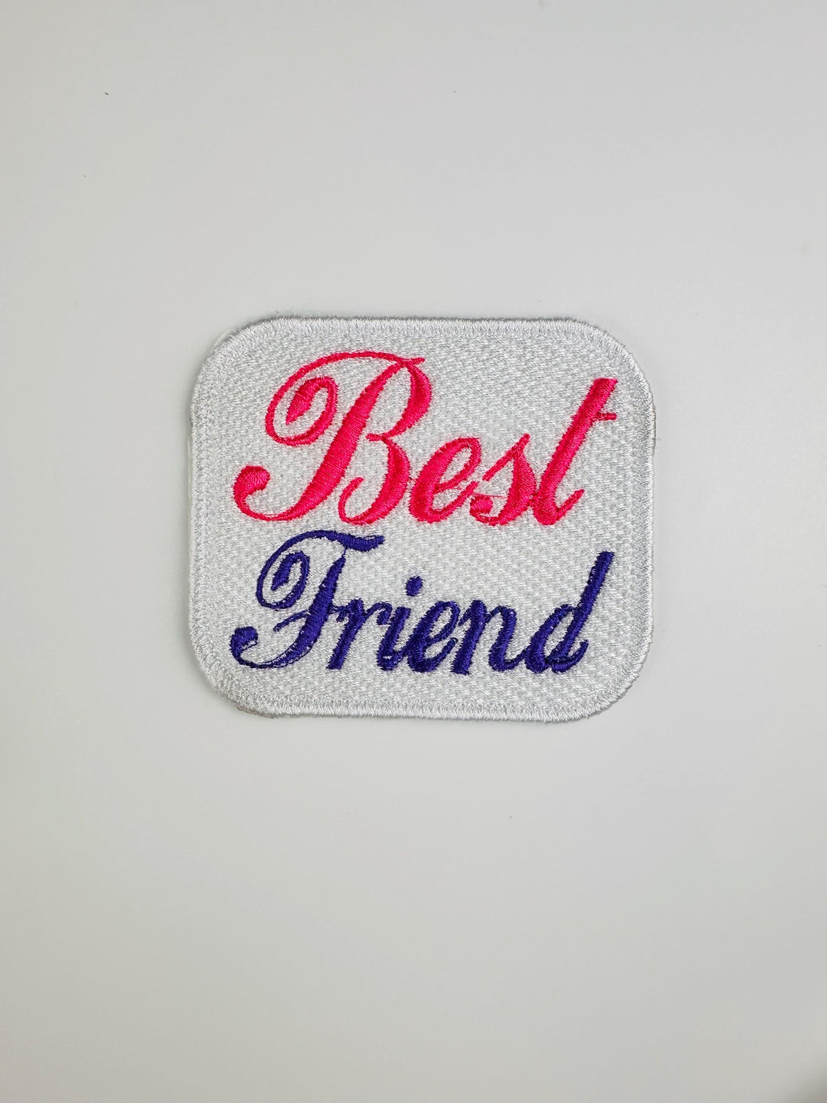 Best Friend Embroidery Patch, Black Friends Besties Patch, Sew On Patch with Iron-On Adhesive for Placement