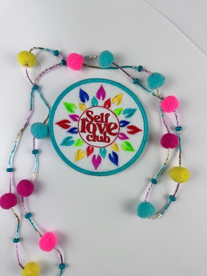 Self-Love, self empowerment and Inspirational Embroidery patch. Sew on Patch, Mental health Awareness, self care, positive message.  6.52