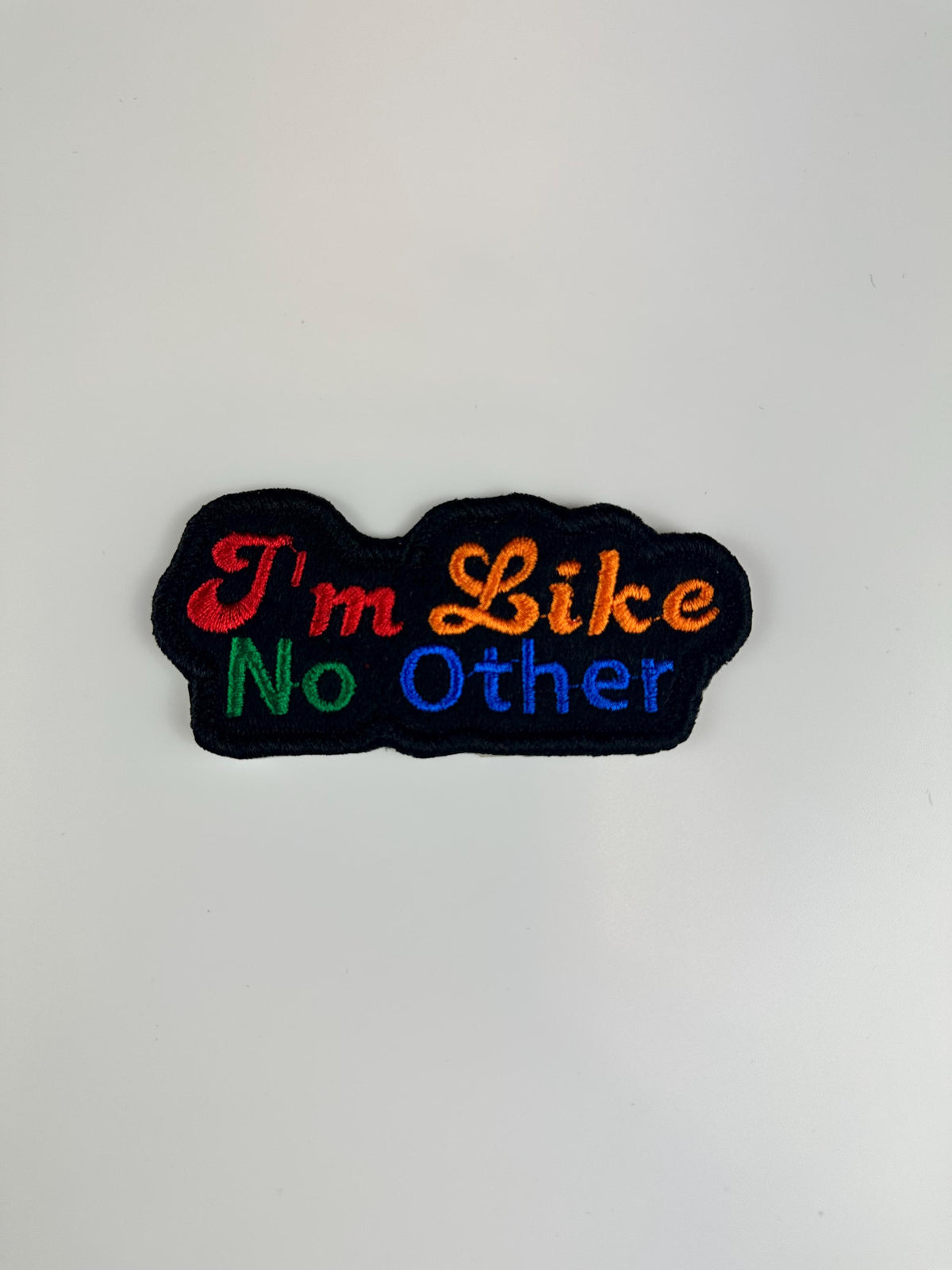 I'm Like No Other Embroidery Patch, Self Love & Self Pride Patch, Sew On Patch with Iron-On Adhesive for Placement
