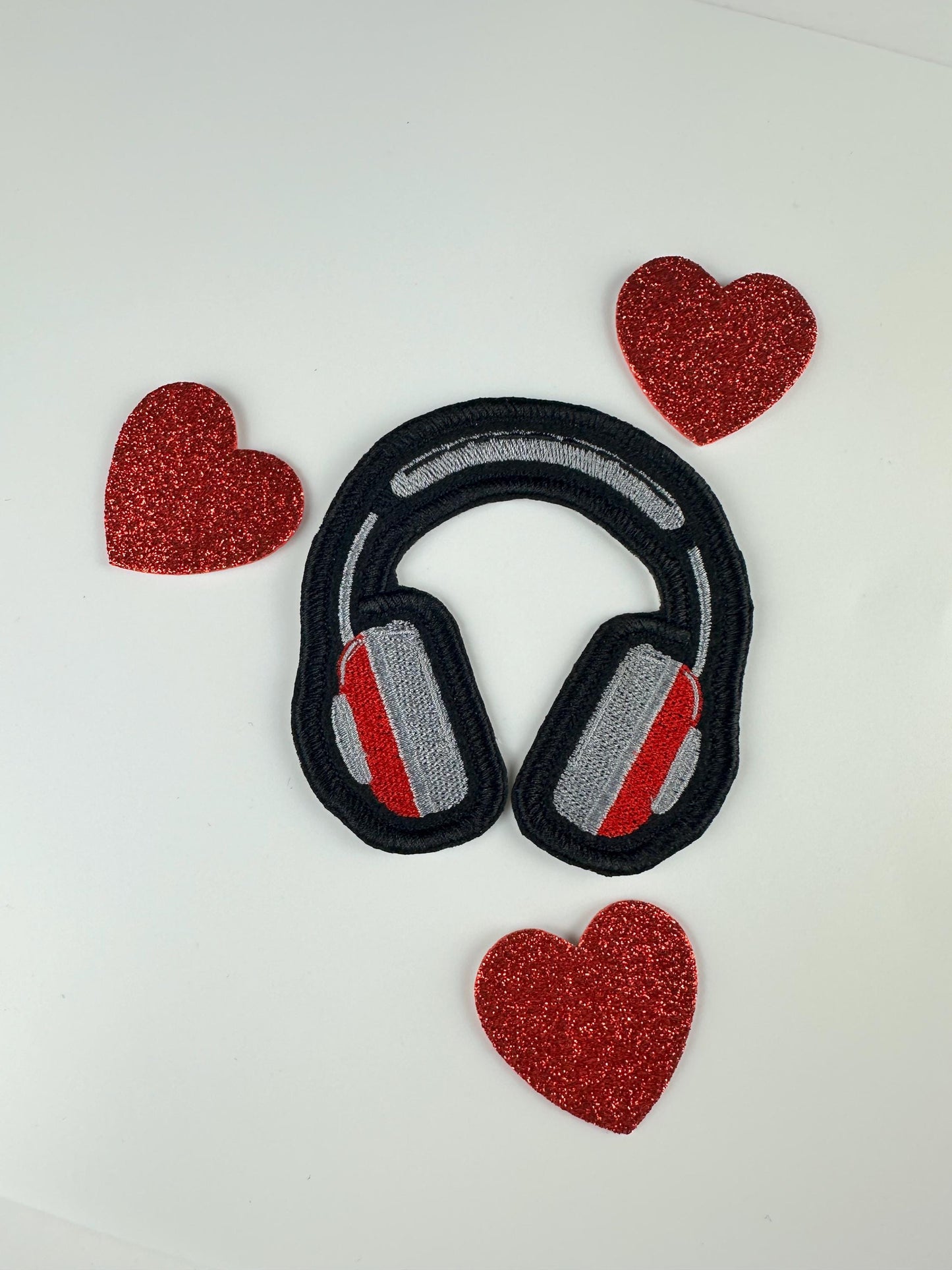 Retro Headphones Embroidery Patch – Vintage Music Lover Iron On Sew On 6.99