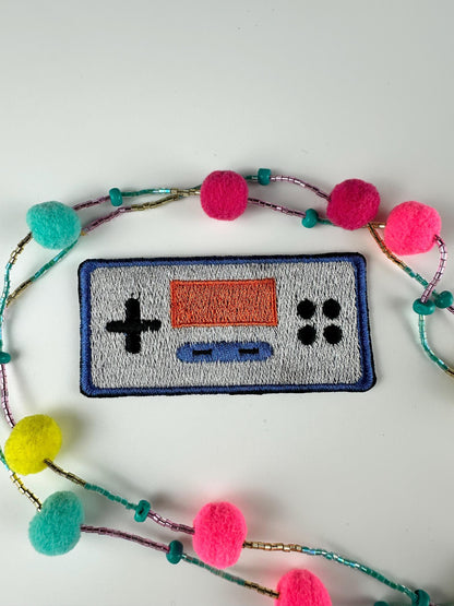 Vintage Game Boy Embroidery Patch-Retro Handheld gamer patch-Classic style patch  6.65