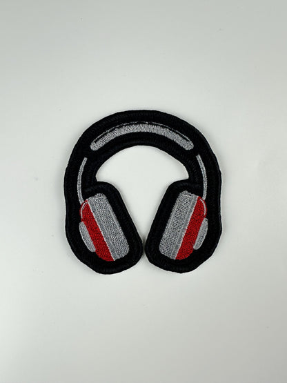 Retro Headphones Embroidery Patch – Vintage Music Lover Iron On Sew On 6.99