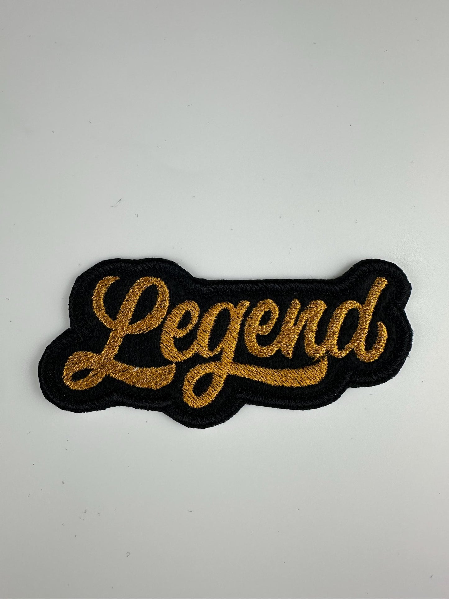 LEGEND Embroidery Patch, Iconic Vintage Ancestor Sew-On Patch for Jackets, Tote Bags & Backpacks