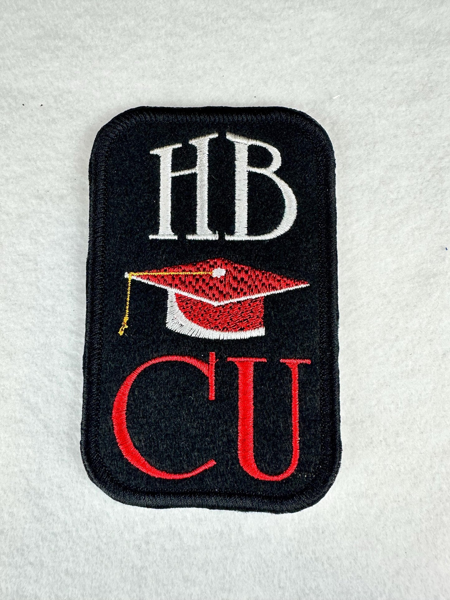 HBCU Cap Embroidery Patch |  Black College Education | Graduation