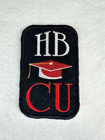 HBCU Cap Embroidery Patch |  Black College Education | Graduation