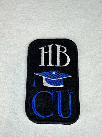 HBCU Cap Embroidery Patch |  Black College Education | Graduation