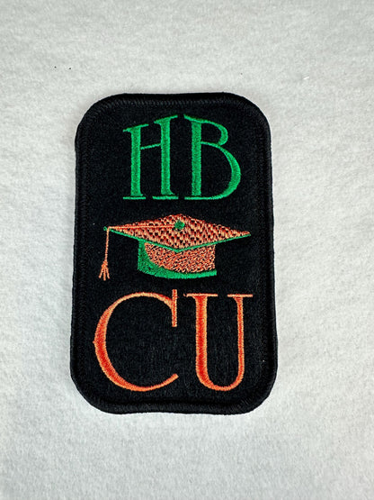 HBCU Cap Embroidery Patch |  Black College Education | Graduation