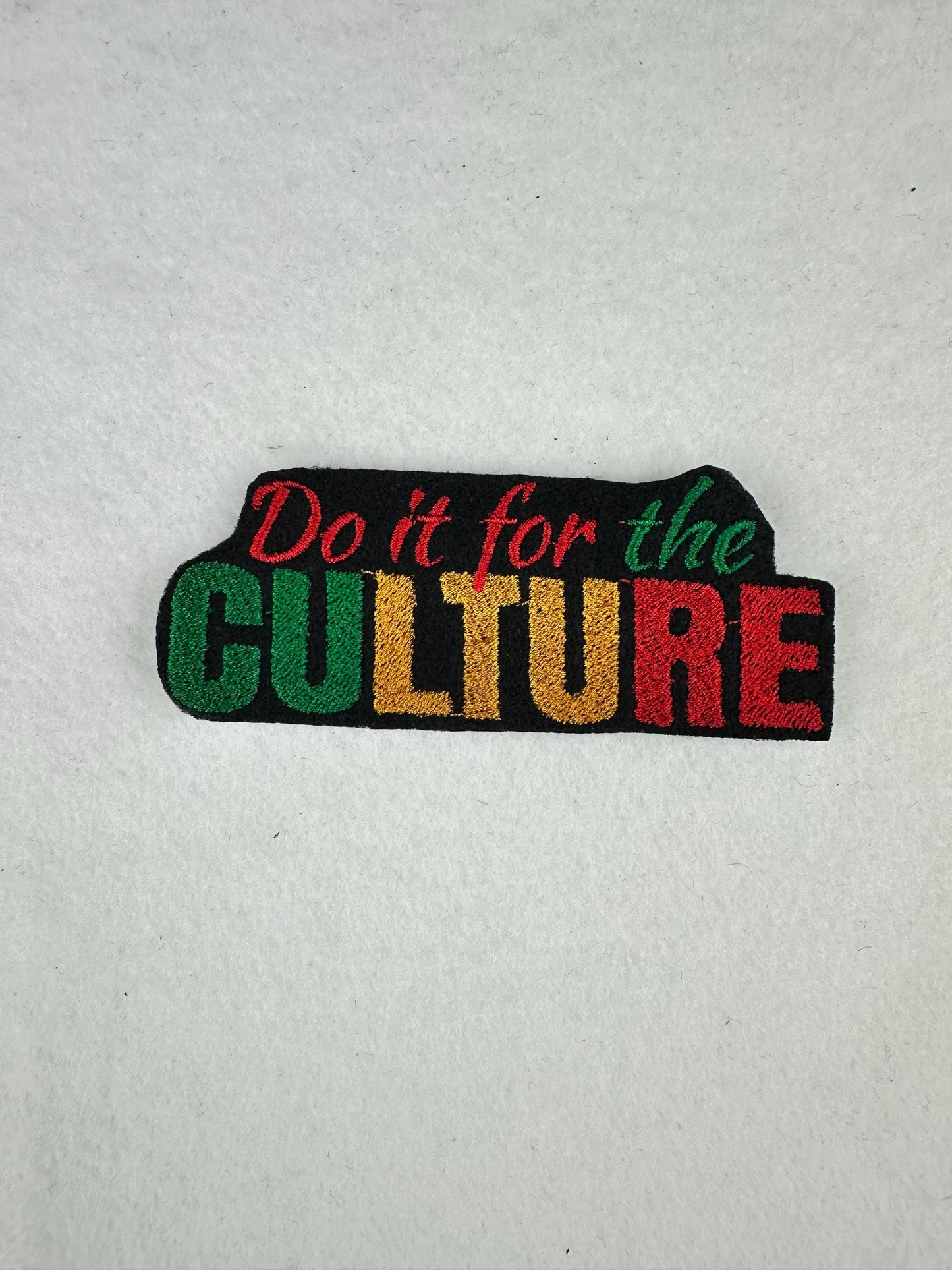 Juneteenth Embroidery Patch Bundle | Black History Patch Set | Afrocentric Patches | Do It For The Culture | Black Pride | 5 Piece Bundle