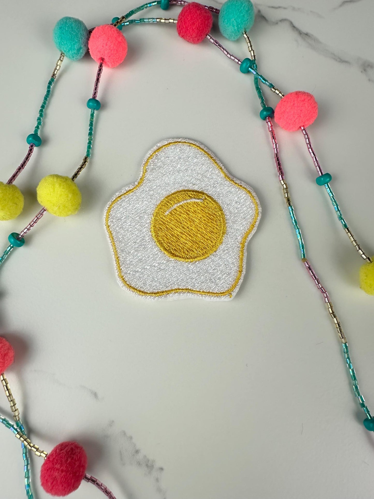 Breakfast Embroidery Patch Bundle, Kawaii Donut, Egg, Coffee, Pancakes, Croissant