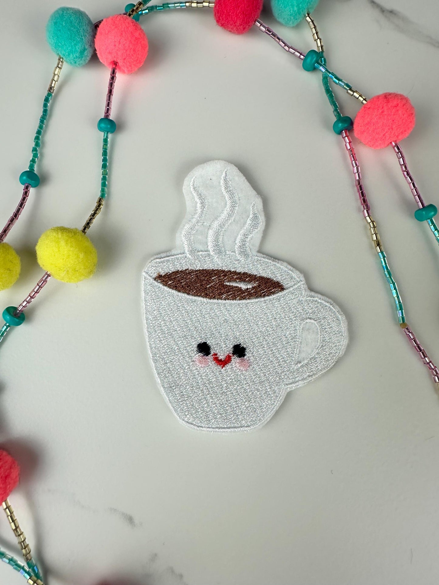 Breakfast Embroidery Patch Bundle, Kawaii Donut, Egg, Coffee, Pancakes, Croissant