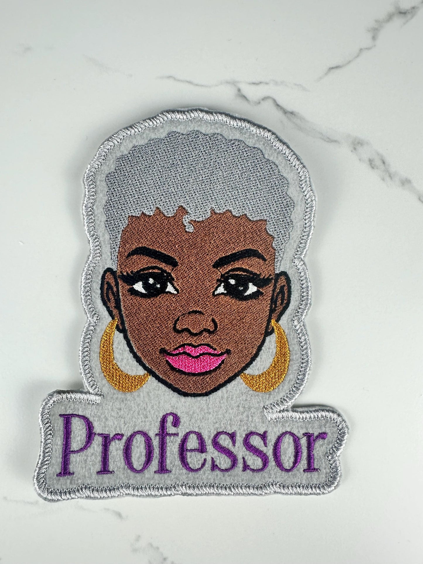 Afro Woman Bundle Patch (Set of 3), Black Woman Embroidery Patches, Sew On with Iron-On Adhesive for Placement