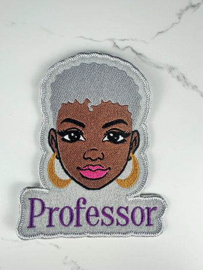 Afro Woman Bundle Patch (Set of 3), Black Woman Embroidery Patches, Sew On with Iron-On Adhesive for Placement