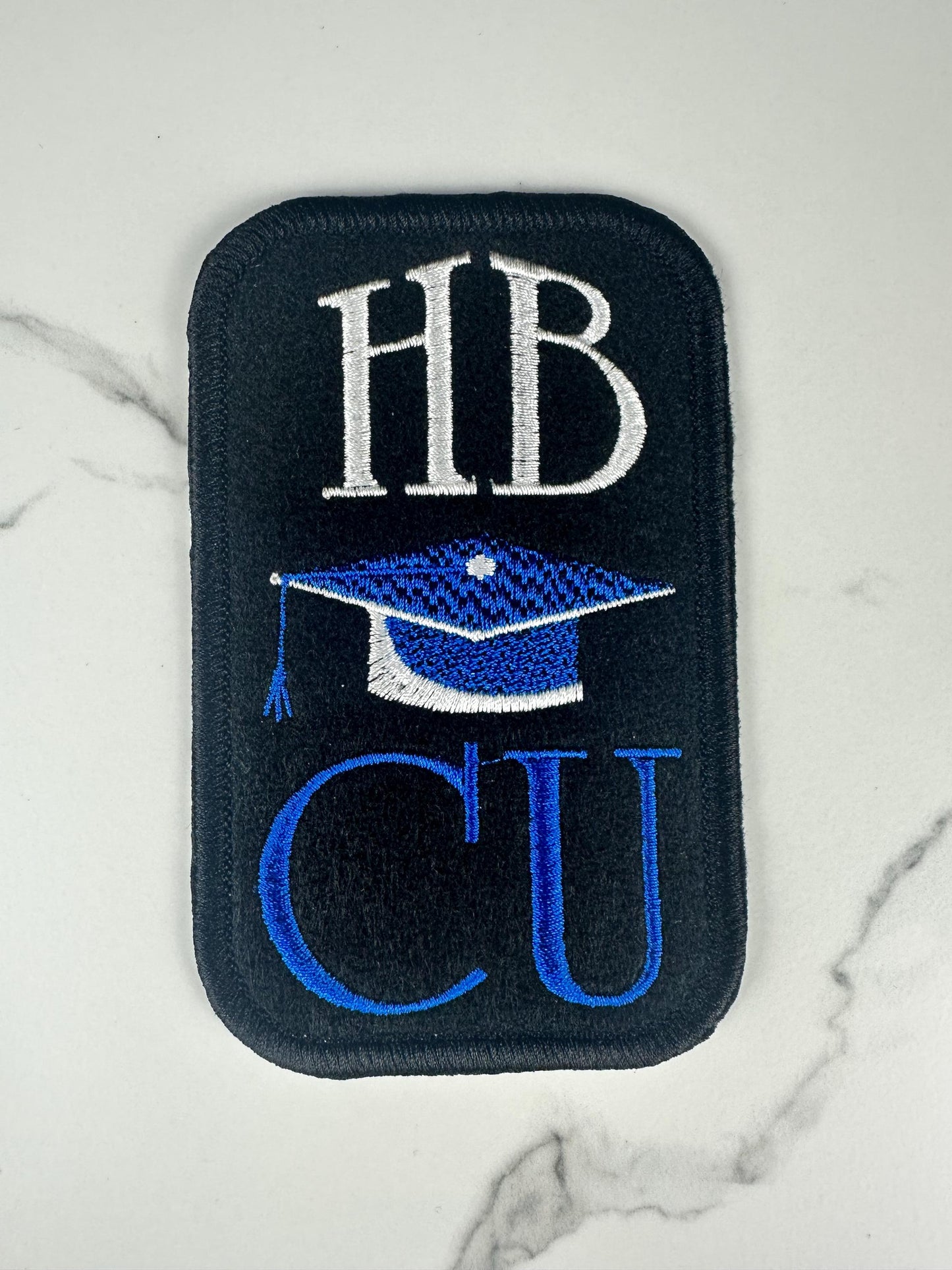 HBCU Graduation Patch Bundle In Blue colors, HBCU Family Patches, Black College Pride Sew on with Iron on adhesive for placement. Graduation