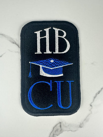 HBCU Graduation Patch Bundle In Blue colors, HBCU Family Patches, Black College Pride Sew on with Iron on adhesive for placement. Graduation