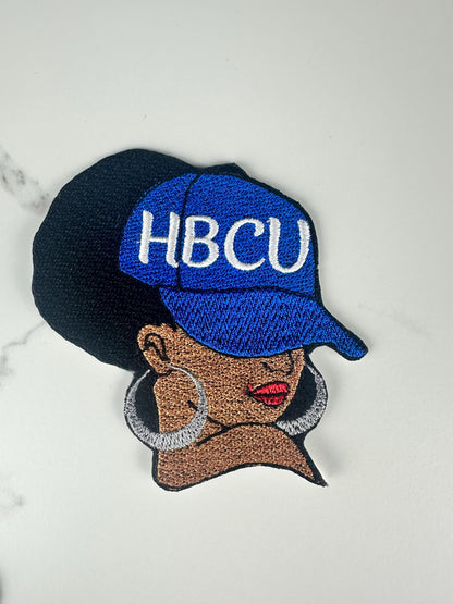 HBCU Graduation Patch Bundle In Blue colors, HBCU Family Patches, Black College Pride Sew on with Iron on adhesive for placement. Graduation