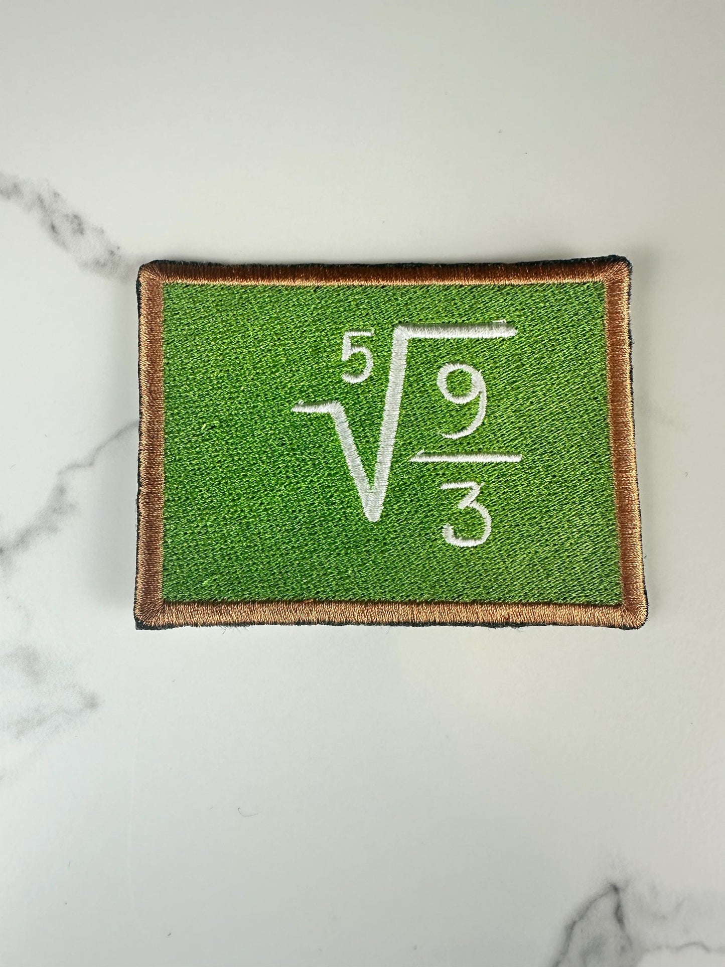 Math Embroidery Patch, Math Teacher Patch, Chalkboard Patch, STEM Patch, Algebra , Sew On  with Iron-On Adhesive for Placement